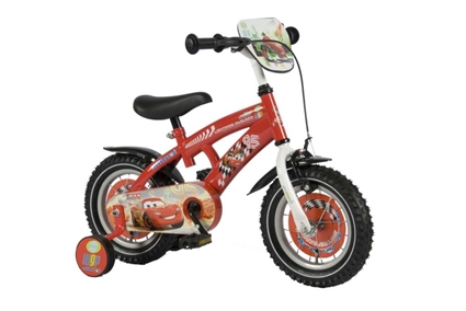 Afbeelding van (c) Disney Cars 12 inch jongensfiets Rood