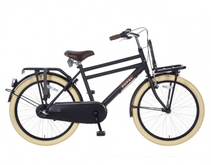 Afbeelding van Jongensfiets Popal Transit 34 Zwart 24 Inch