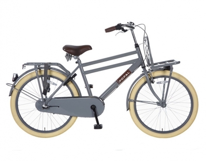 Afbeelding van Jongensfiets Popal Transit 34 Grey 24 Inch