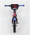 Spiderman loopfiets 12 inch Rood / blauw