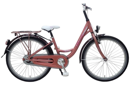 Afbeelding van Aluminium Volare Ashley 24 inch meisjesfiets Roze