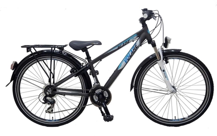 Afbeelding van Volare Aluminium City Blade Shimano 21-speed 26 inch jongensfiets Mat Gunny Grijs