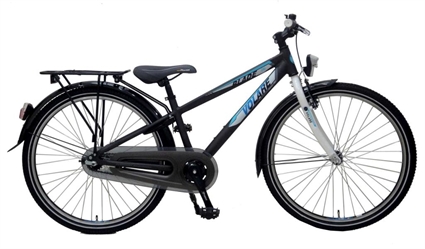 Afbeelding van Volare Aluminium City Blade 26 inch jongensfiets Mat Gunny Grijs